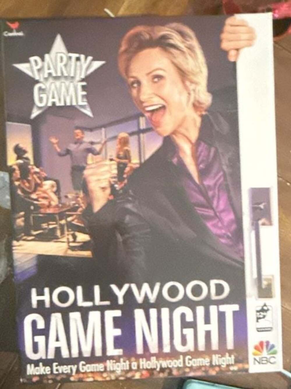 Hollywood Game Night NBC Studios Party Game By Cardinal